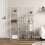 Casart 12 Cube Storage Shelf Rack DIY Wire Grid Bookcase Display Cabinet 6