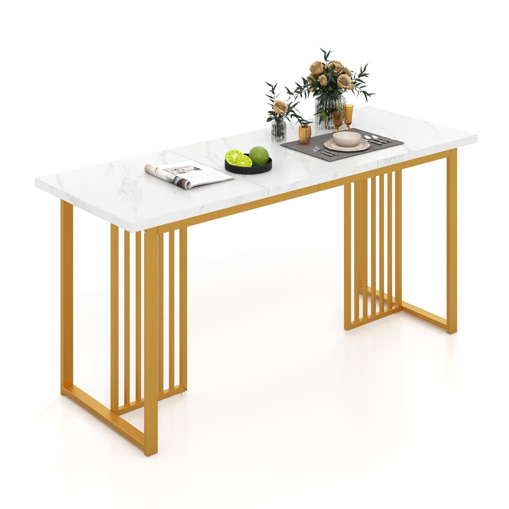 Modern Dining Table For 6-8 People 160cm Rectangular Kitchen Table