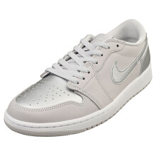 Nike Air Jordan 1 Retro Low Og Mens Fashion Trainers in Grey Silver - 11.5 UK