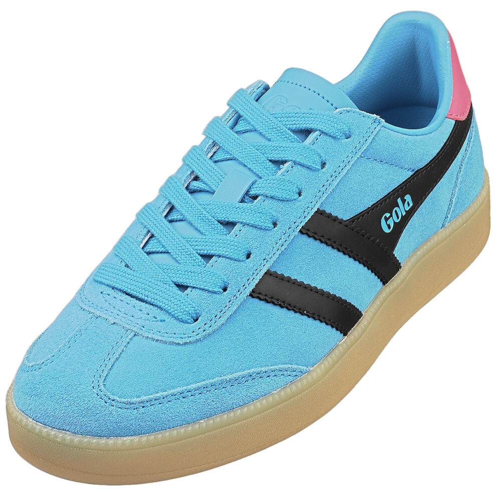 (6) Gola Viper Womens Fashion Trainers In Blue Black