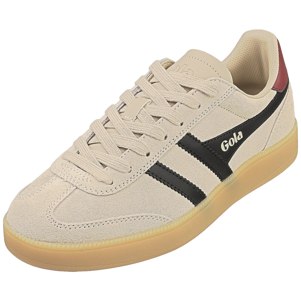 (8) Gola Viper Womens Fashion Trainers In Bone Black