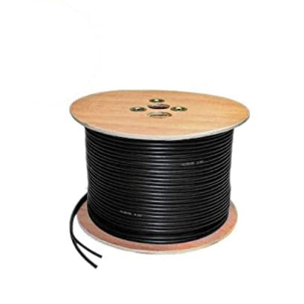 Safekom| 100M Coaxial Cable, Shotgun Rg59 1 Video& 2 Core Cctv Security Camera,100 Meter Satellite 75 Ohm Coaxial Cables Lead 8000000011268