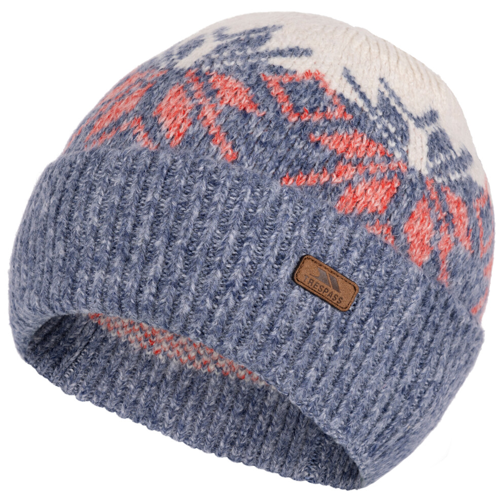 Trespass Womens Winter Knitted Hat Beanie Edur