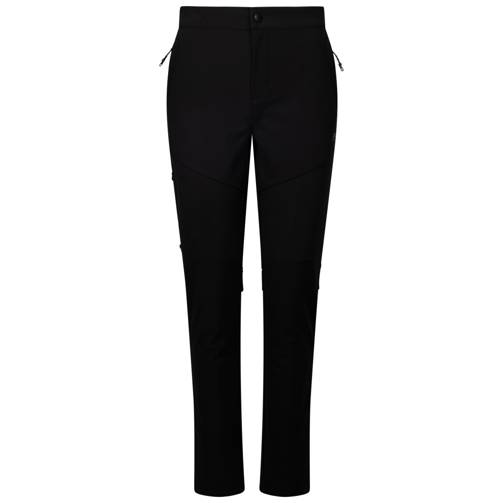 (6, Black) Trespass Womens Outdoor Softshell Trousers Edziz