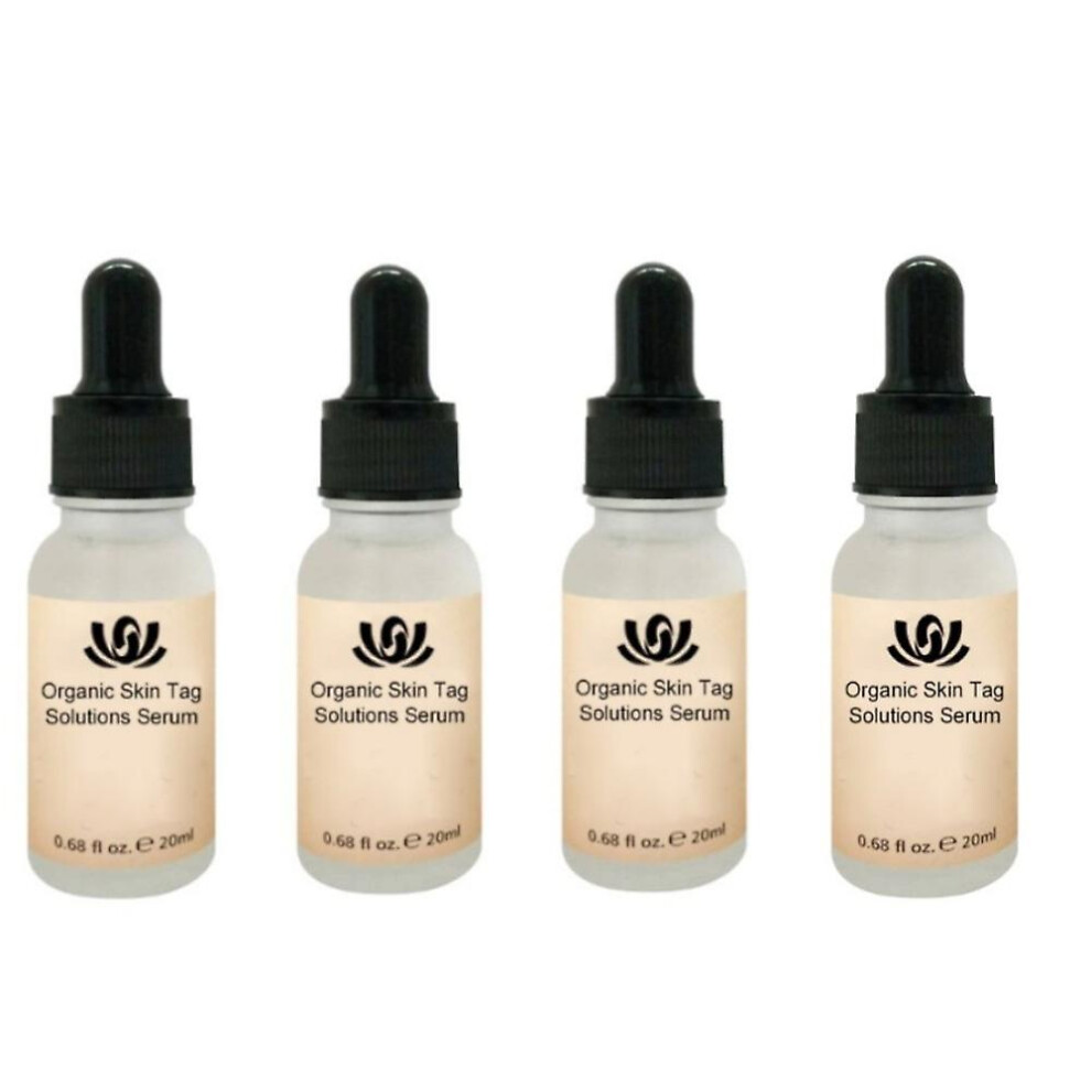 4pcs Organic Tags Solutions Serum - Organic Skin Spot Purifying Serum -organic Skin Tag Solution Serum Remover New