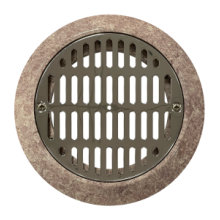 Certikin Main Drain - Liner - Flat Grille SPHD33LO+SUB | Flat main drain grille (stainless steel) c/w flange, gasket & screws - Sublime