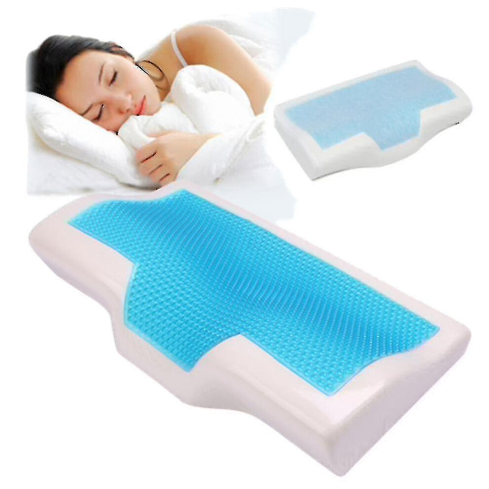 Cooling Gel Anti-snore Pillow Ergonomic Memory Foam