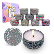Scented Candles Gifts For Women Aromatherapy Jar Candles,vanilla,christmas Present