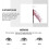 (white) 8 Colors Waterproof Colored Mascara 2