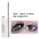 (white) 8 Colors Waterproof Colored Mascara 5