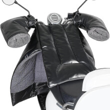 Scooter Leg Cover Apron With Handlebar Gloves, Scooter Leg Cover Protector Waterproof Thermal Windpr