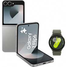 Samsung Galaxy Z Flip 6 F7410 (256GB+12GB, Silver Shadow) - Refurbished