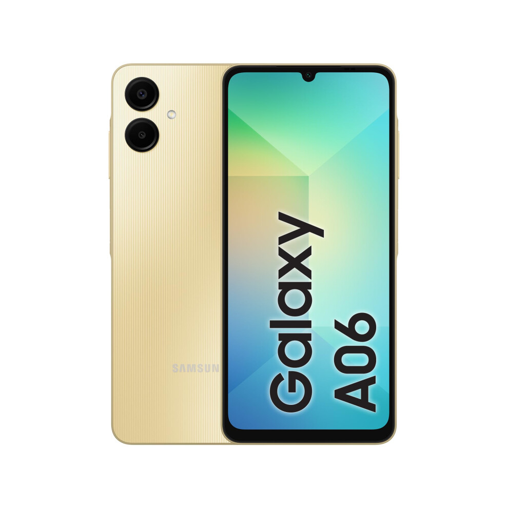 Samsung Galaxy A06 A065F DS (128GB+4GB, Gold)-image-OPC-PFXHJZW-NEW