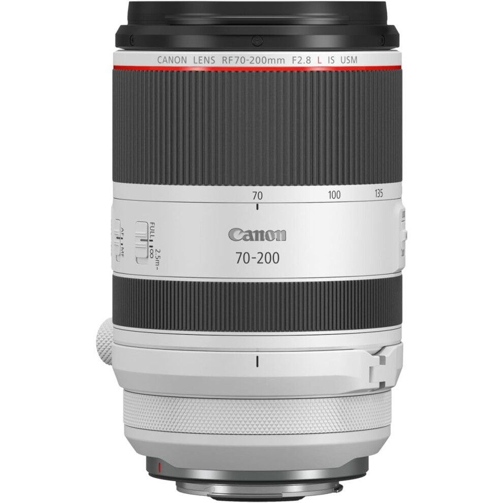 Canon RF 70-200mm F/2.8 L IS USM Z Lens (White)