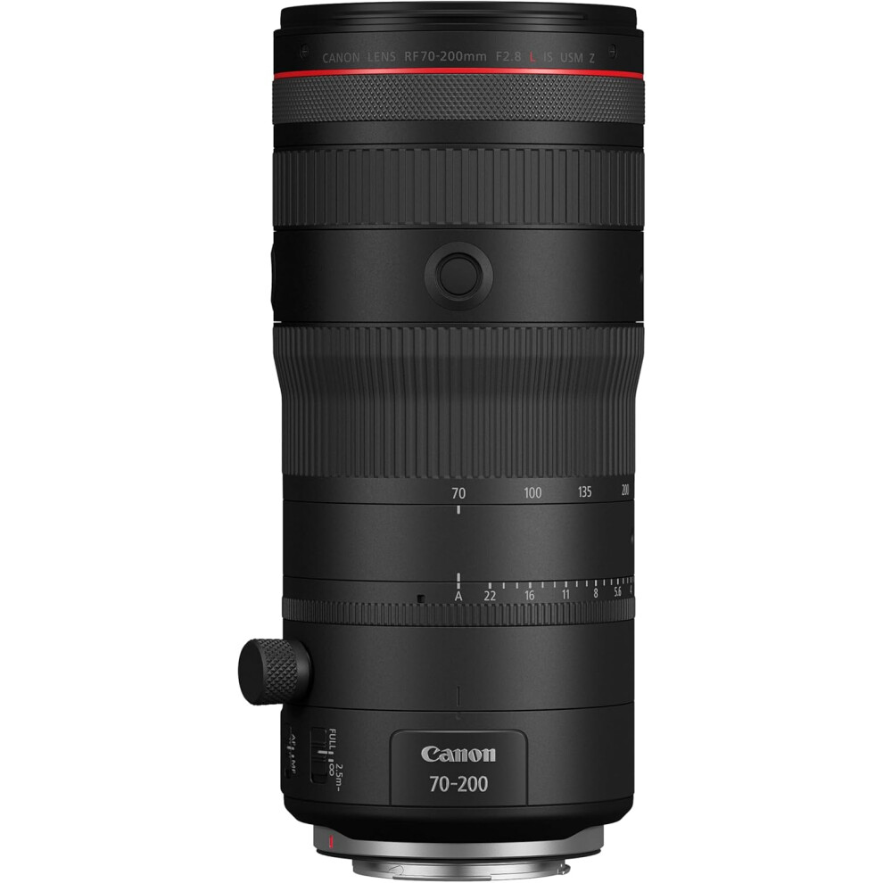 Canon Rf 70-200Mm F/2.8 L Is Usm Z Lens (Black) Black