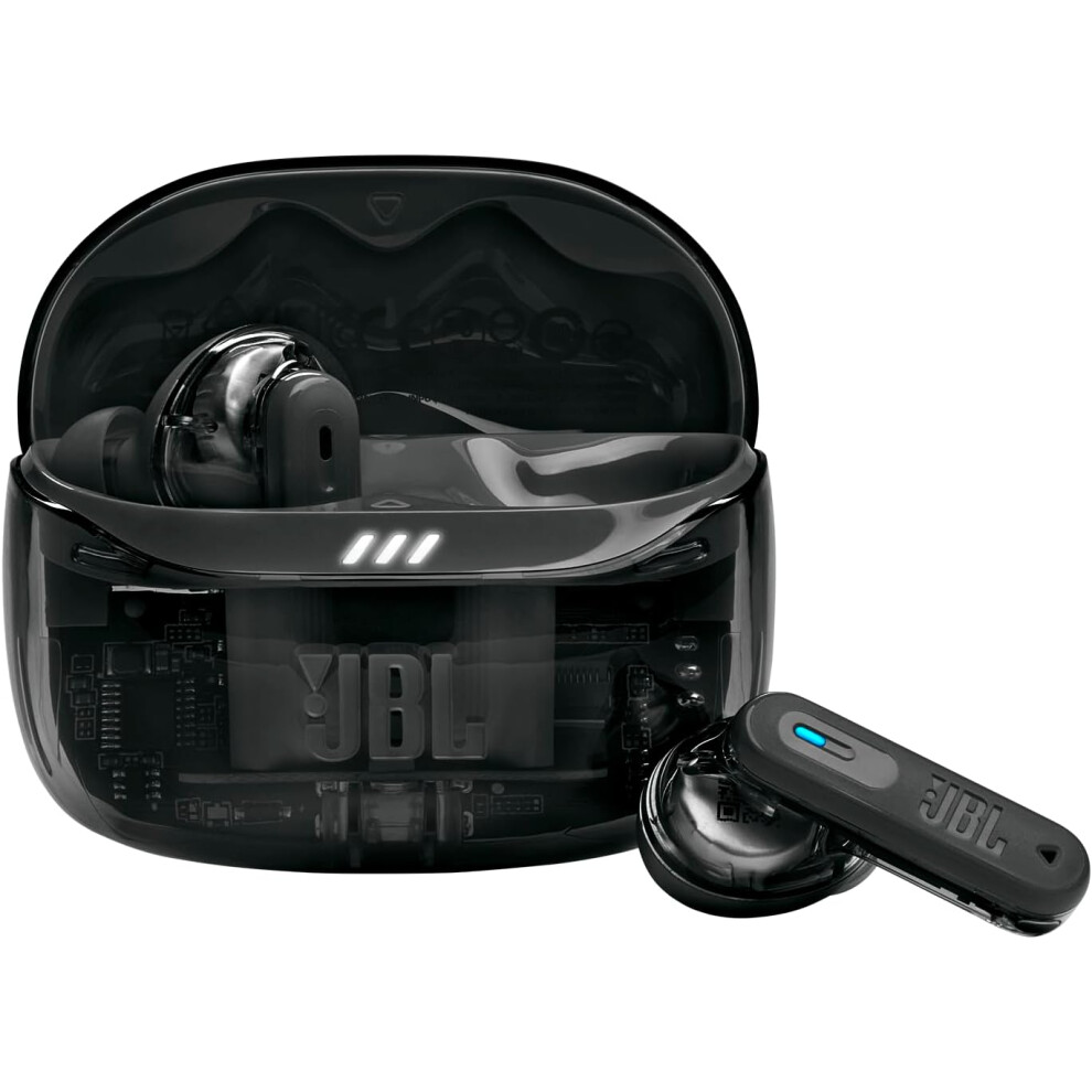 JBL Tune Beam True Wireless Earbuds (Ghost Edition) (Black)