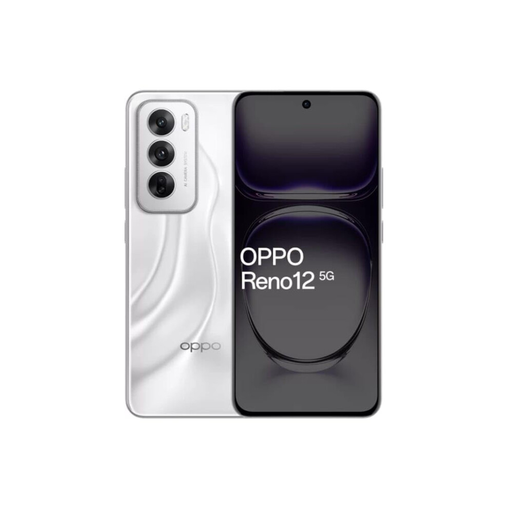 OPPO Reno 12 (Global, CPH2625) (256GB+12GB, Astro Silver)