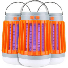 Mosquito Bug Kier Cordless, Mosquito Zapper Outdoor (3 Pack)