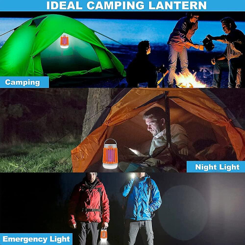 Mosquito Bug Kier Cordless, Mosquito Zapper Outdoor (3 Pack) 1