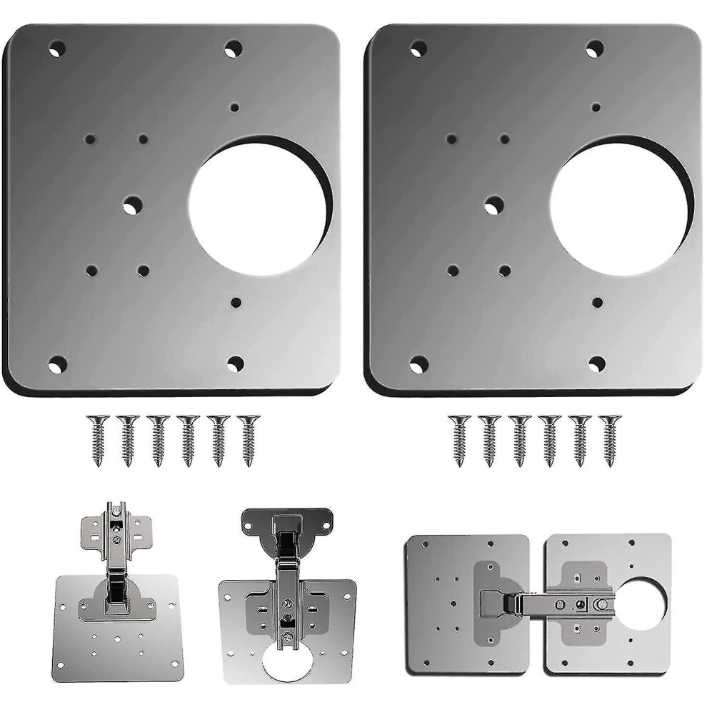 Hinge Repair Plate, Cabinet Hinge Repair Brackets,Kitchen Cupboard Door Hinge Repair 8792504228029