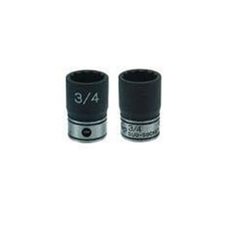 Grey Pneumatic 81119Md .38 Inch Srive X 19Mm 12 Point Deep Duo-Socket 729440481971