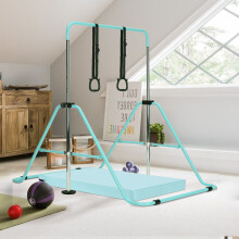 (7?green) Kid Gymnastics Bar Training Kip Bar With Grips