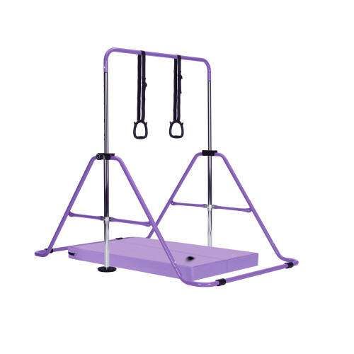 (8?purule) Kid Gymnastics Bar Training Kip Bar With Grips 2