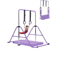 (8?purule) Kid Gymnastics Bar Training Kip Bar With Grips