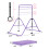 (8?purule) Kid Gymnastics Bar Training Kip Bar With Grips 4