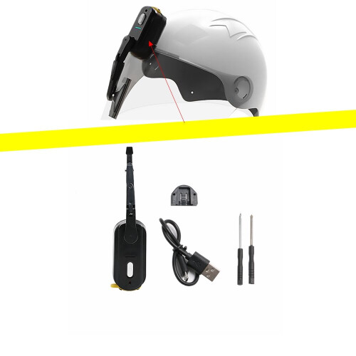 (1200MA) Motorcycle Helmet Wiper Waterproof Adjustable Windshield Casque Wiing Tool