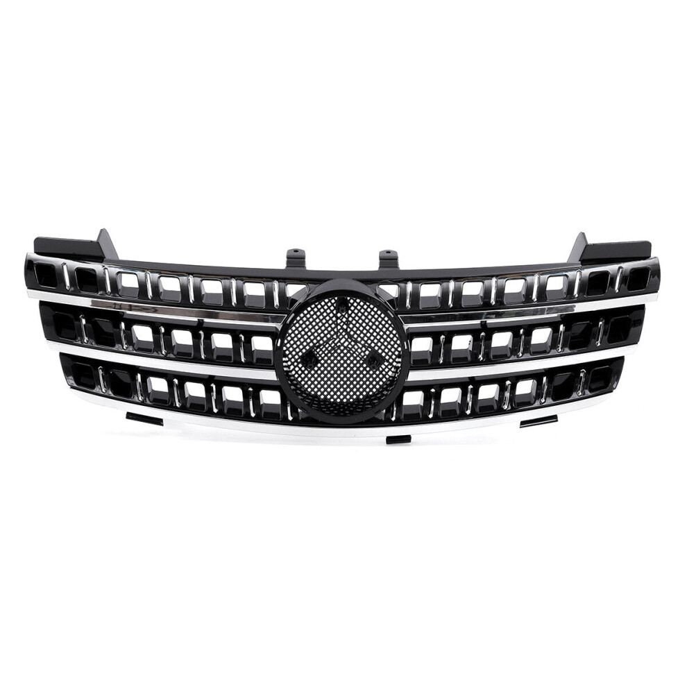 Glossy Front Hood Grill Grille For Mercedes Benz ML Class