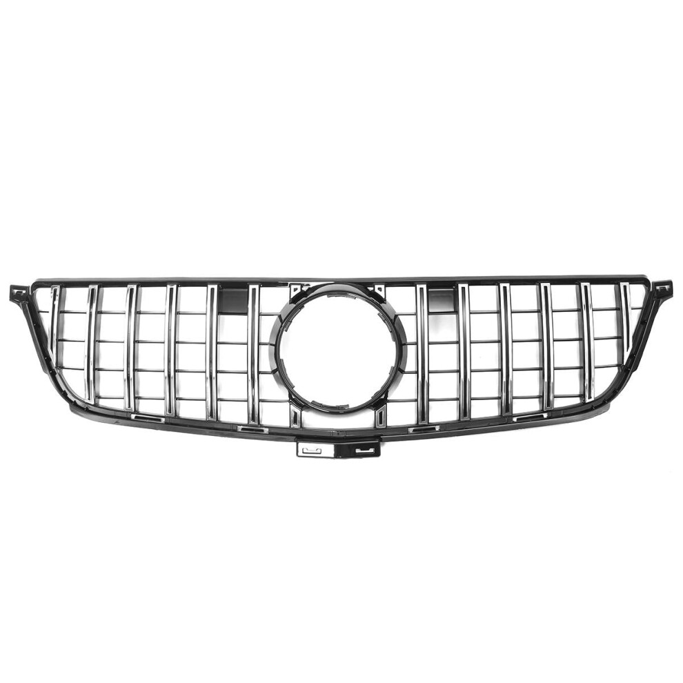 Front Grille Gtr Style Grill Vent For Mercedes Benz Chrome Silver 4250937560146