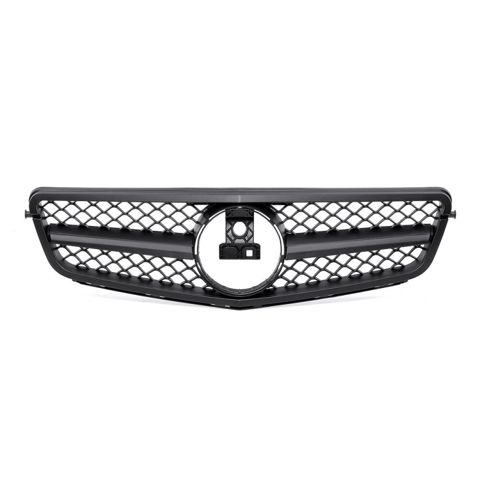 C63 AMG Style Front Upper Grille Grill For Mercedes Benz C Class