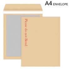 (A4) 20Pcs Envelopes Self-Seal iSOUL 324mm x 229mm Manilla Hard Board Backed Envelopes Do Not Bend Envelope