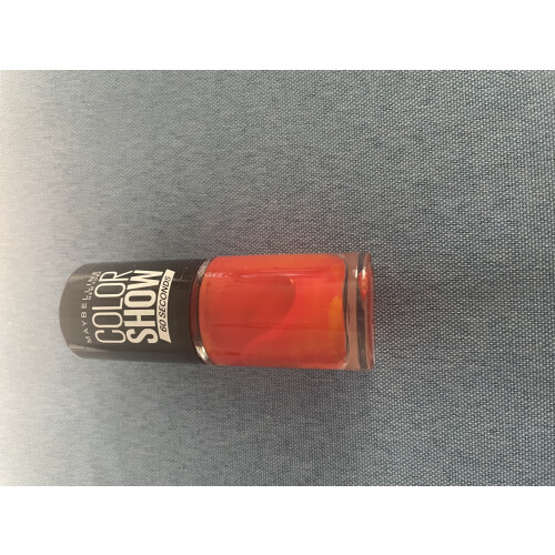 Maybelline color show nail polish - # 341 orange attack