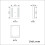 (450*600mm) Bathroom Iron Mirror Cabinet with LED light, IP44 4