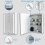 (500*700mm) Bathroom Iron Mirror Cabinet with LED light, IP44 7