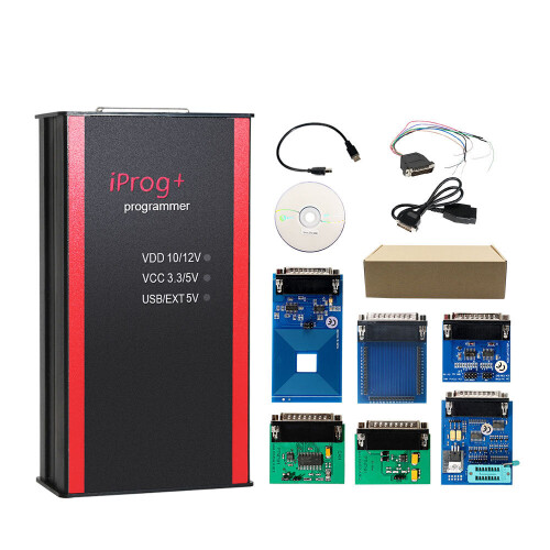 Iprog+ Programmer Support IMMO + Mileage Correction + Airbag Reset Iprog Pro Till 2019 Replace Carprog/Digiprog/Tango V77 1