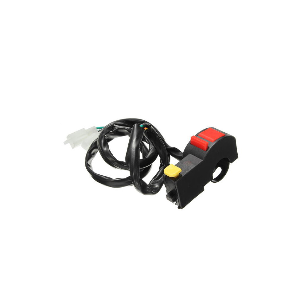 22Mm 0.78 Inch 12V Handle Switch Kill Stop Button Headlight On Off Universal For Motorcycle Atv 3592643652496
