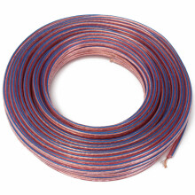 Audio Cable Stereo Splitter Cable Multi-Strand Loud Speaker Cable/Wire for Home or Car Audio 20m 2x0.75mm