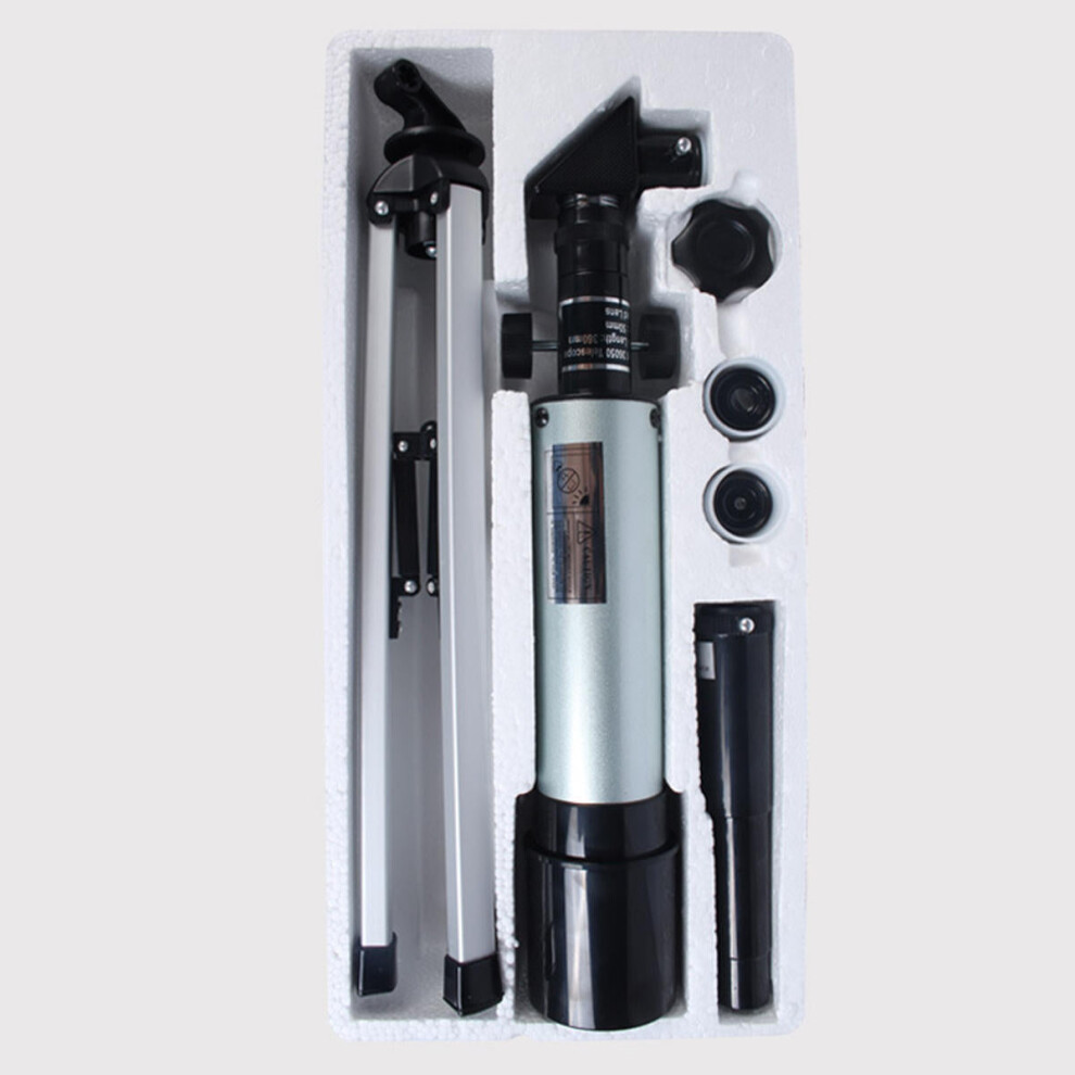 (H20MM) 90X Refracting Astronomical Telescope 90 Celestial Mirror Clear Image