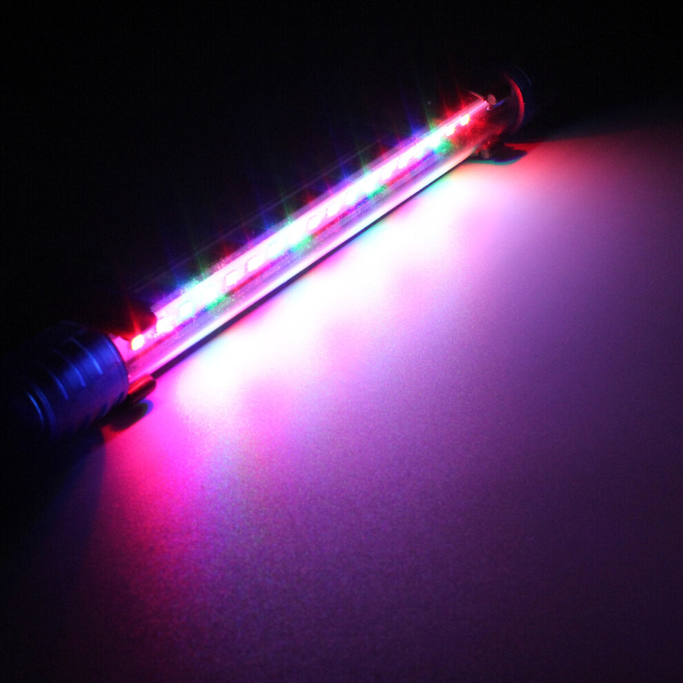 (Colorful) Blue White 62cm 69 LEDs Aquarium Tank Bar Light Waterproof Stick Strip Lamp 220V Fish