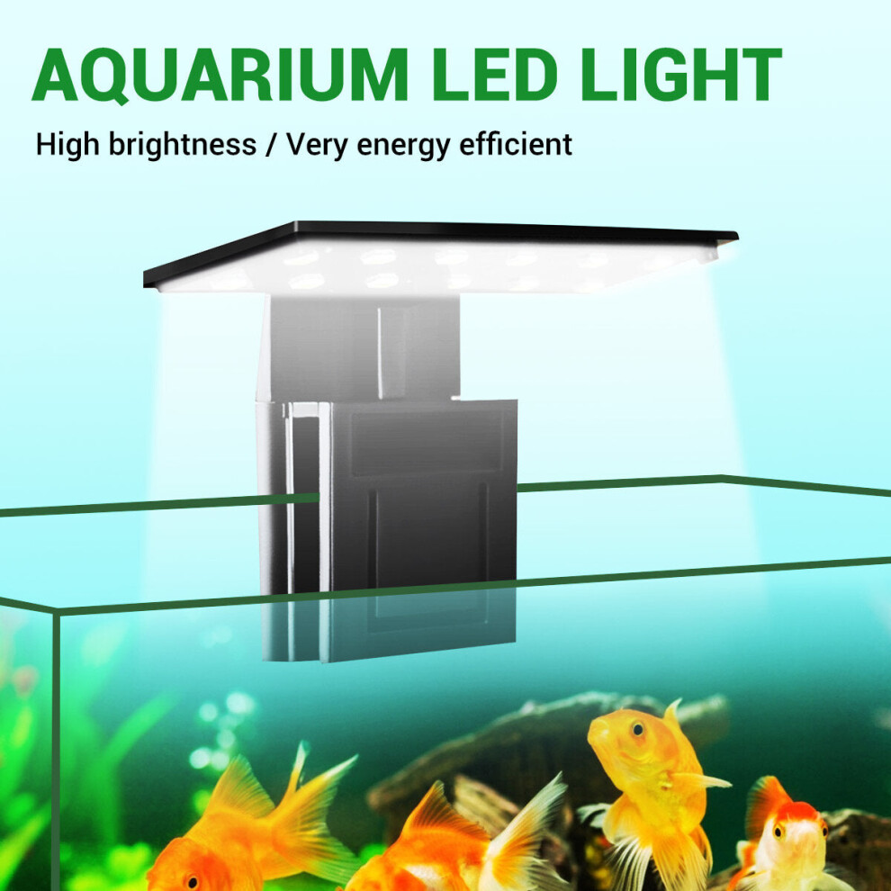 Super Slim LED Aquarium Light Aquarium 5730 LED Light Aquatic Plant Grow Light Waterproof