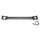 (EU Plug) Adjustable Blue and white models Bracket Aquarium Light 60cm long For tank fish lights 3