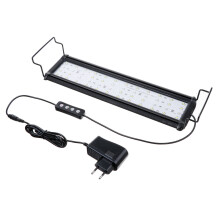 (EU Plug) 18W 5730SMD Aquarium Fish Tank Light High-bright Color Adjustable Timing 3 Modes