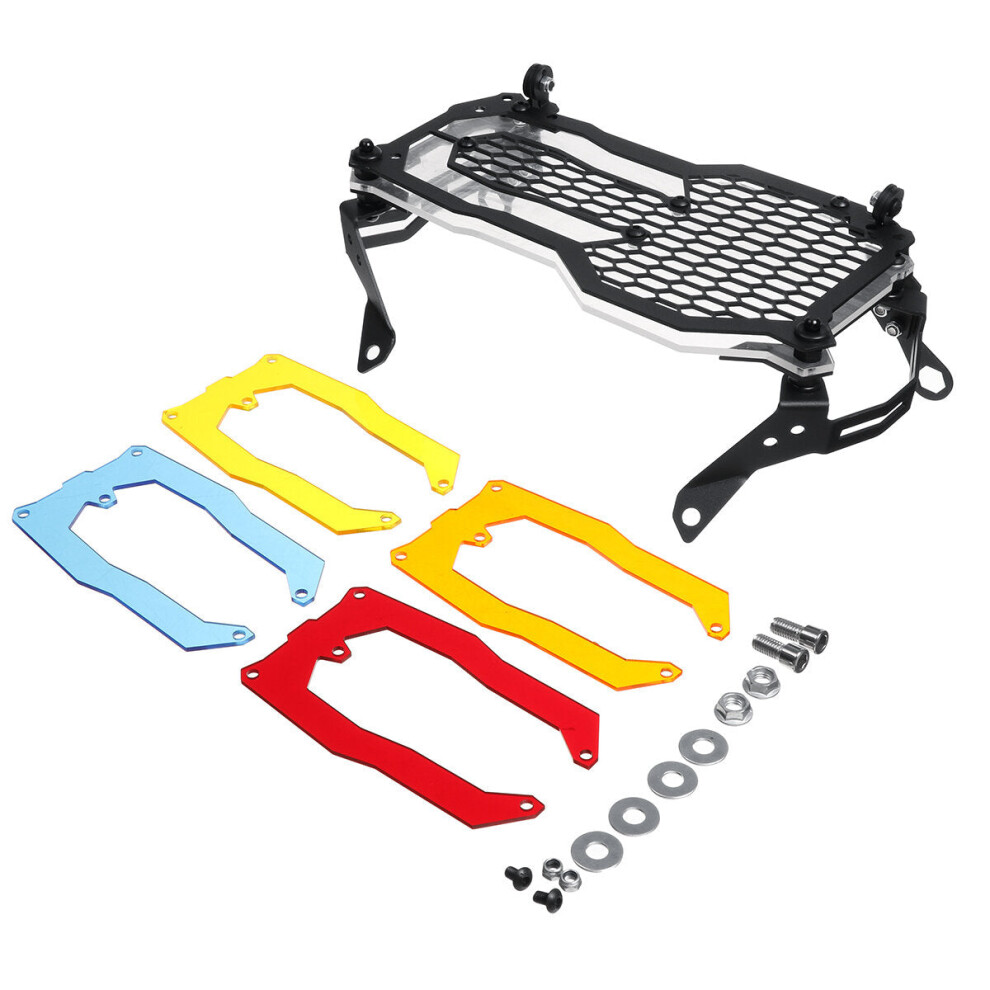 Motorcycle Headlight Grill Guard Cover Protector Trims For Bmw R1200gs R1250gs Black 4962949999318