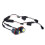 2Pcs 80W Error Free LED Angel Eyes Marker Halo Ring Light For BMW E39 E53 E60 E65 3