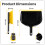 Large Heavy Duty Dustpan and Brush 3