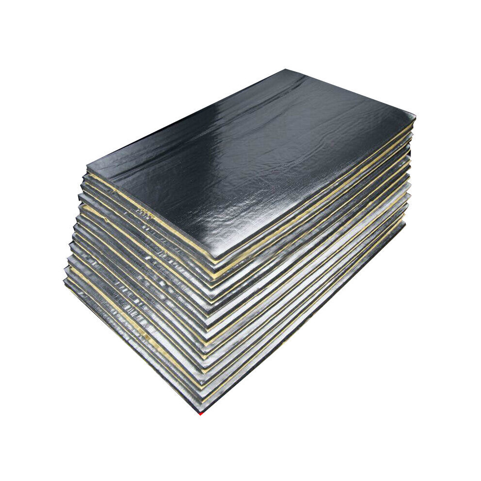 12Pcs 30cmx50cm 5mm Car Van Soundproof Deadening Mat Insulation Closed Cell Foam Sheet