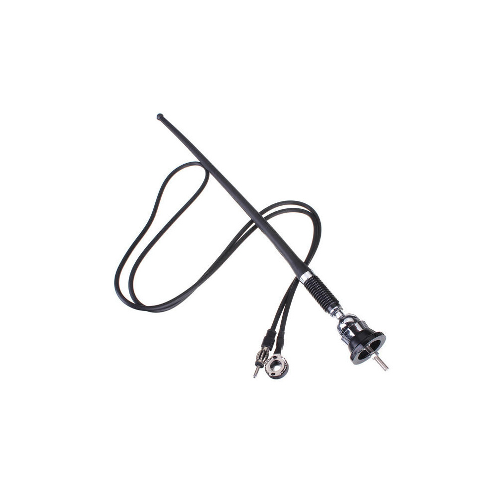 Universal Car Stereo Rubber Mast Antenna Roof Mount Aerial Replacement 1138392337868
